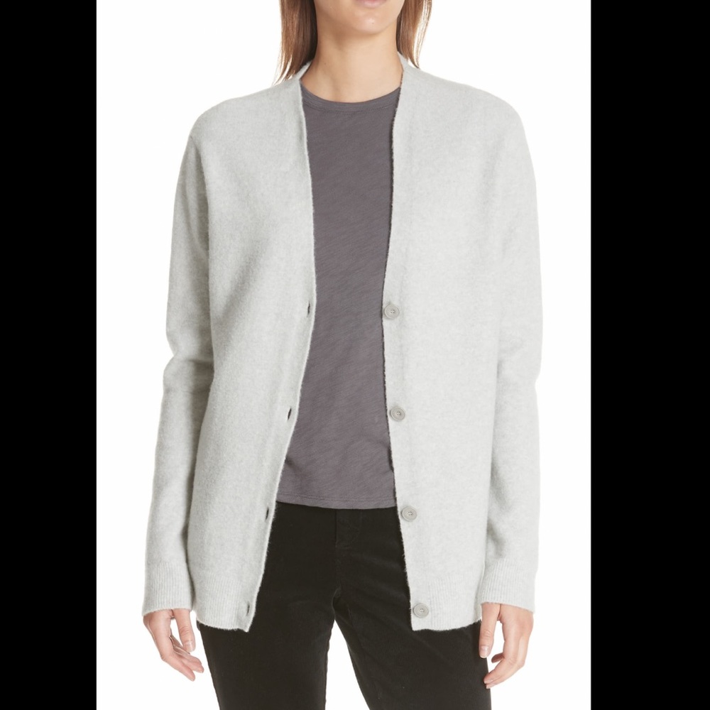 ATM Anthony Thomas Melillo Grey Cardigan Small